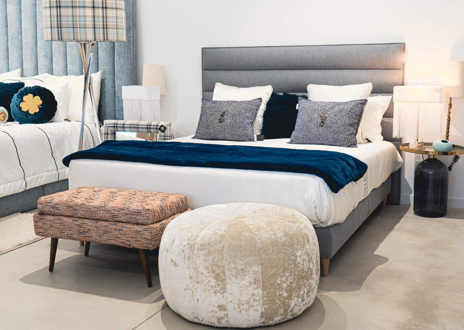 Dormir fresco en Mallorca: cabeceros tapizados y ropa de cama en Absolut Dreams