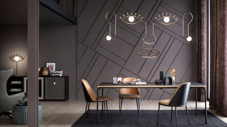 La elegancia de las lámparas de diseño Masiero en Absolut Home