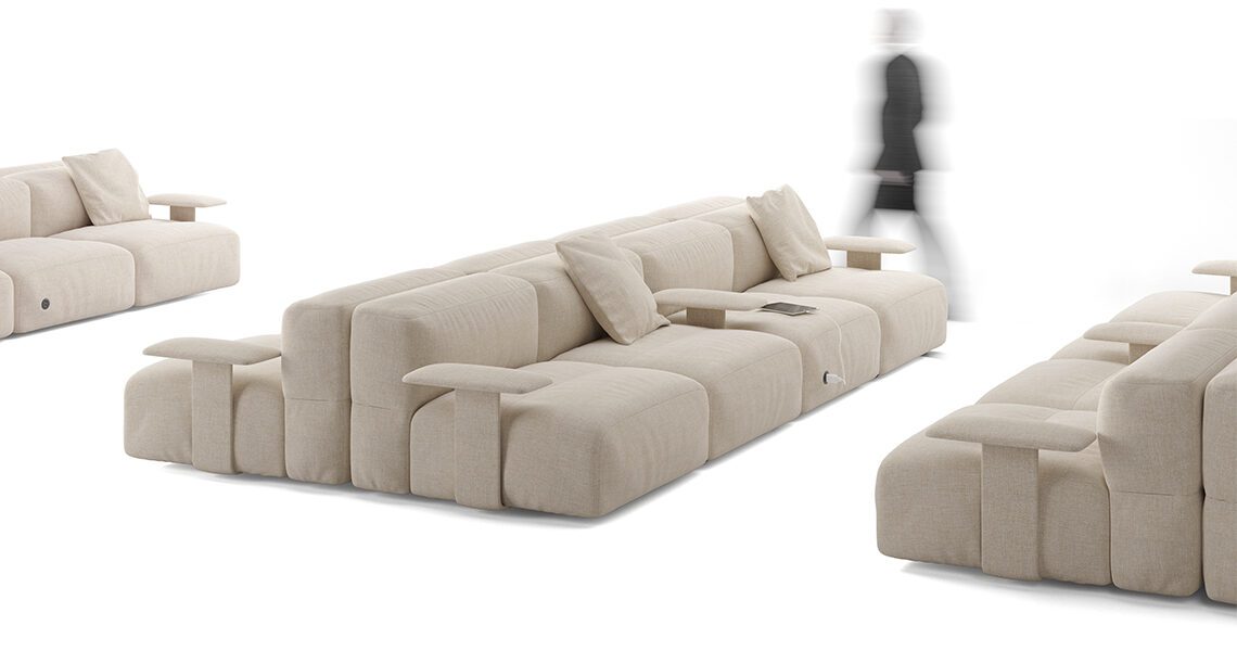 Savina Sofa - Viccarbe