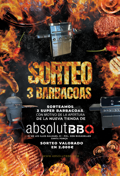 Gana una barbacoa con Absolut BBQ